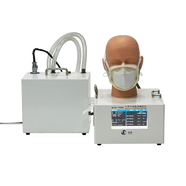 Portable Respirator Ex Inhalation Resistance Mask Tester SC-RT-1703EN