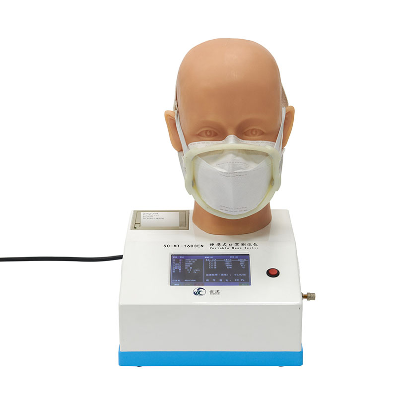 Portable Test Equipment Filter Efficiency Mask Tester SC-MT-1603