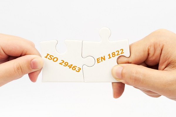 Standard-HEPA Filter Standard ISO 29463 VS EN 1822