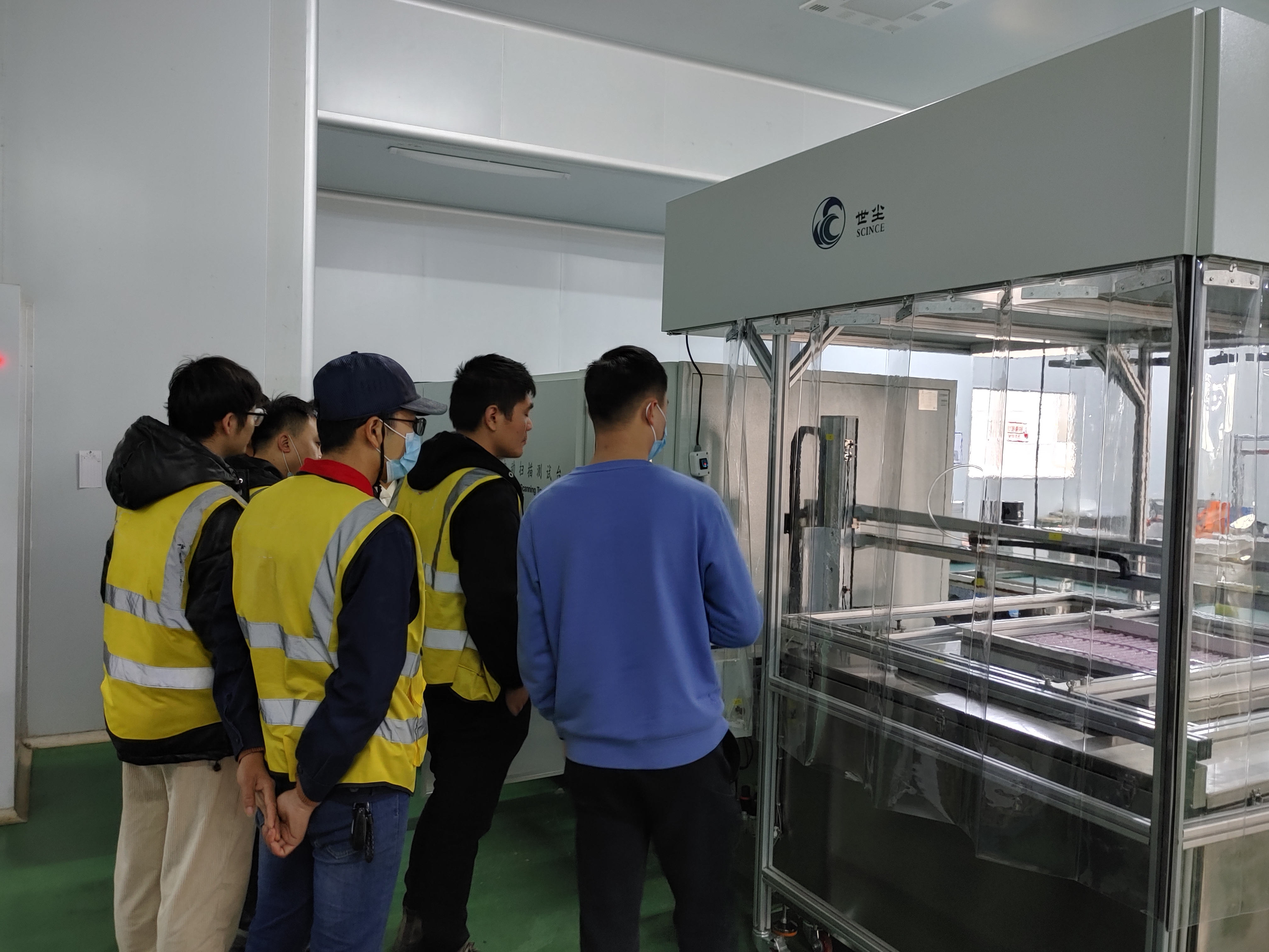 Application in the Field of New Energy -F Class, Large Size Air Filter Test